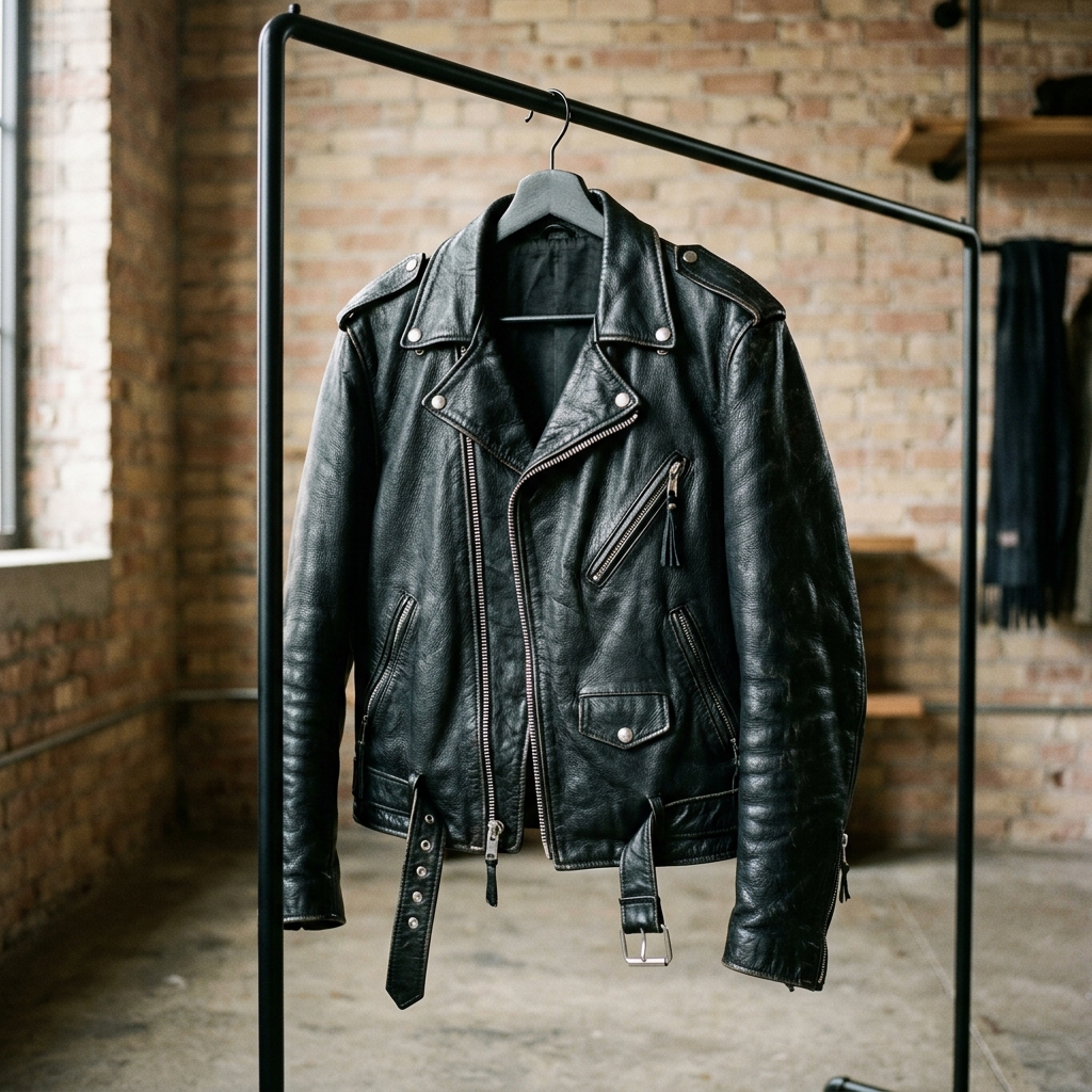 Leather Biker Jacket
